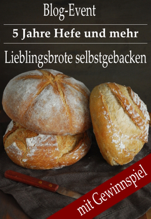 5 Jahre Hefe und mehr - Blogevent mit Gewinnspiel